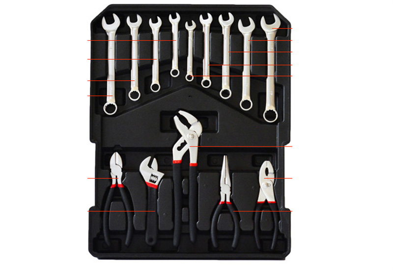 186 Pieces Aluminum Case Troll - Wrench Set ulasan dan harga