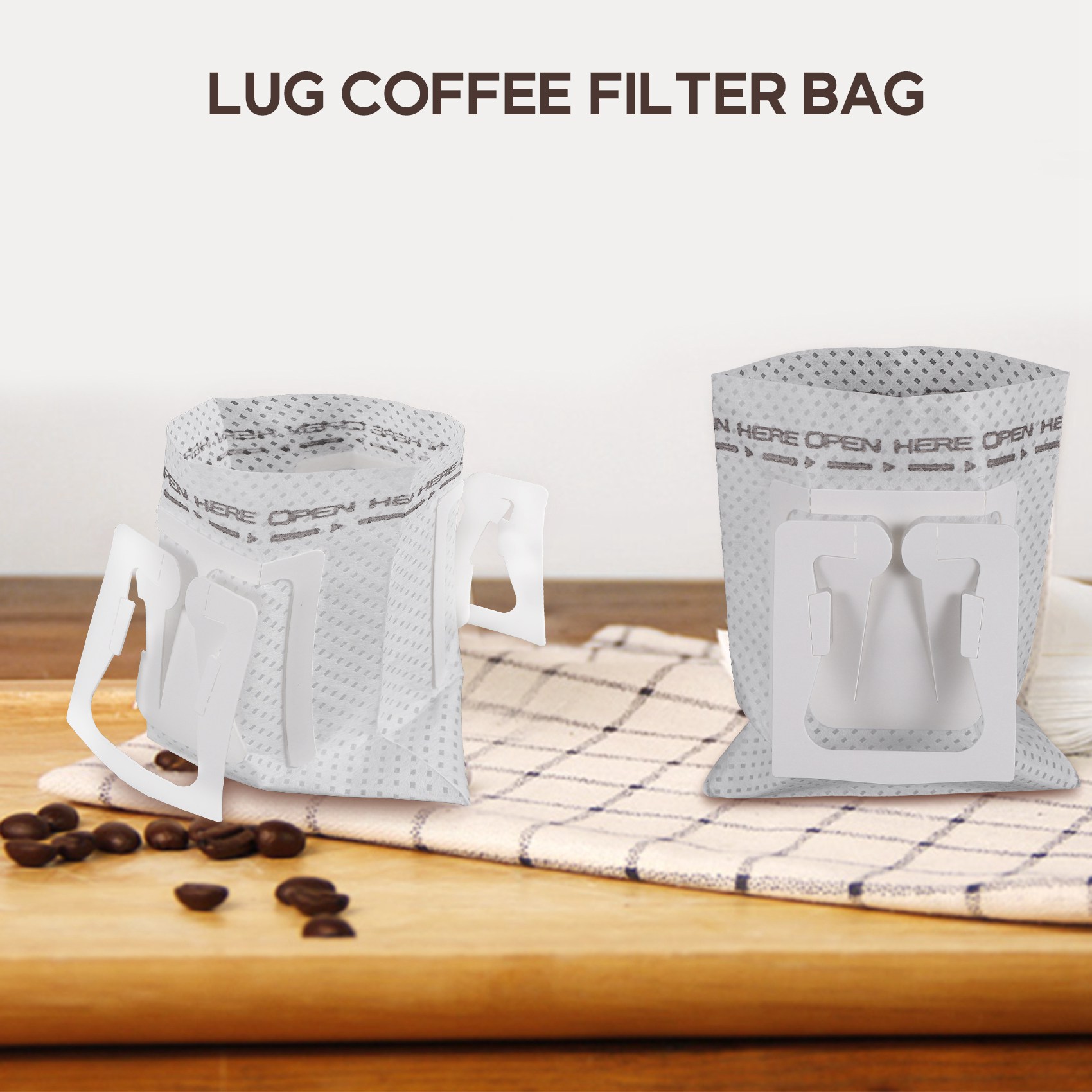 50Pcs / Pack Drip Coffee Filte - Tool Bag ulasan dan harga