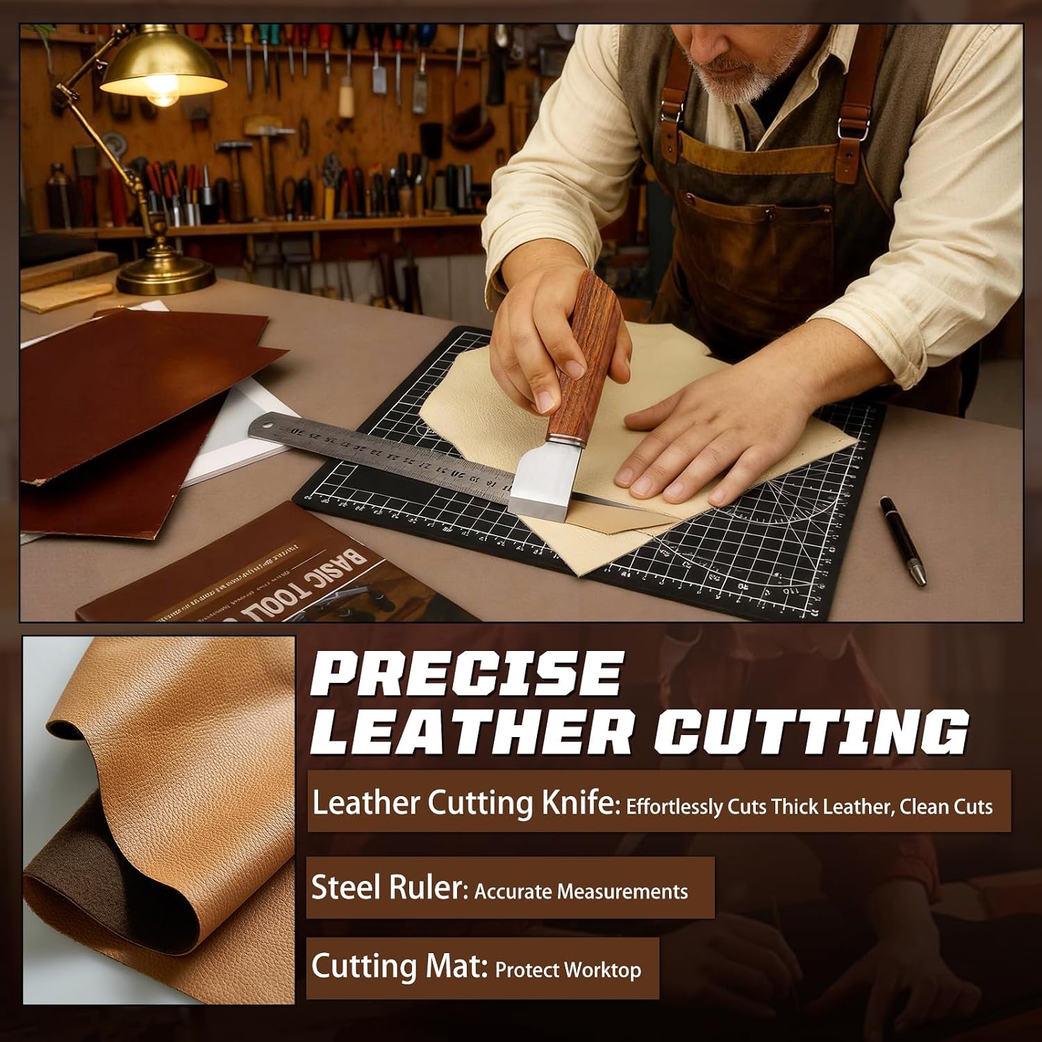 Leather Working Kit, Leather W - Tool Bag ulasan dan harga
